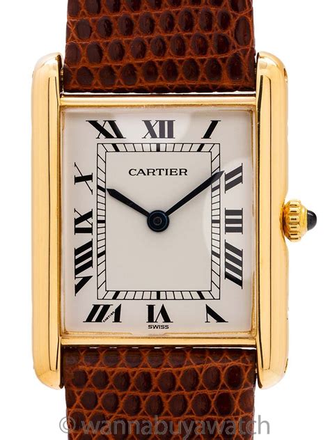 cartier retro watch|previously owned cartier watches.